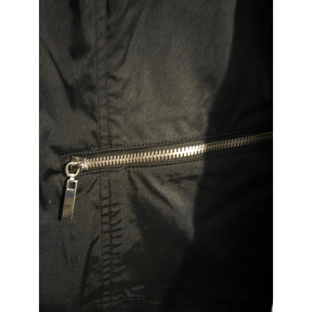 Chicos Jacket Zip‎ Up Size 3 US XL Zip Pockets Zip
